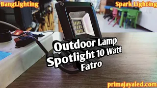 Outdoor Lamp Spotlight 10 Watt Fatro