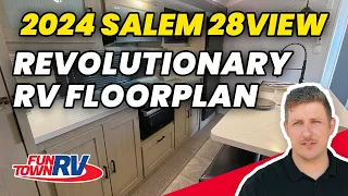 Revolutionary RV Floorplan 2024 Salem Wildwood 28VIEW | FIRST LOOK