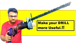 drill attachment || drill attachment tools || drill attachment reciprocating saw || Unboxing ||