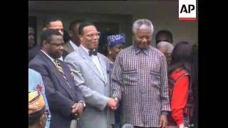 Louis Farrakhan Meets Nelson Mandela, President Mandela's Message Of Truth And Reconciliation