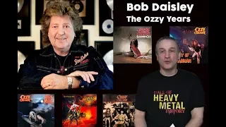 Bob Daisley-Talks Blizzard of Ozz, Diary of a Madman, Bark at the Moon Pt1