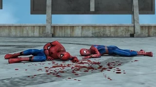 Civil war spiderman vs The amazing spiderman vs Captain America