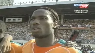 Didier Drogba vs Cameroon (Home) - WC Qualifying - 04/09/2005
