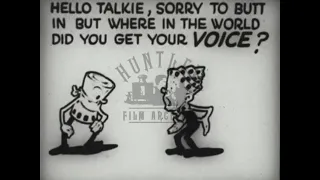 Fleischer Animation about Sound-on-Film Recording, 1929 - Film 1004690