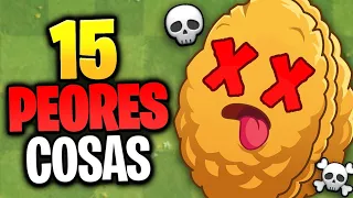 15 PEORES COSAS que te PUEDEN PASAR EN PvZ 2