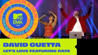 David Guetta ft Raye - Let’s Love (Live from the MTV EMA 2020)