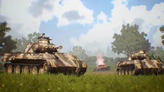 Post Scriptum - Panther Under Fire [GER Comms/ENG Subs]