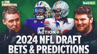 5 NFL Draft Bets to Take NOW! | 2024 NFL Draft Picks, Props & Predictions | The Favorites