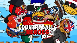 Countryballs Heroes Польша против Британцев !
