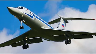 Ту-134УБ-Л RF-12000 Посадка "Дельфина"