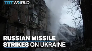 Russian missiles pummel Ukrainian cities