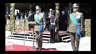 Cambio comandante Granatieri di Sardegna