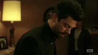 Dominic Cooper,Ruth Negga,Joe Gilgun, in Preacher- what are you doing?