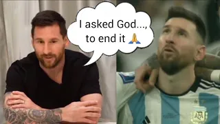 Messi reveals what he said prior to Montiel's World Cup winning penalty...