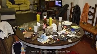 Terni: Carabinieri bloccano laboratorio della droga al centro