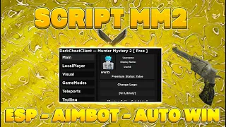 Murder Mystery 2 OP Script [ESP MURDER/SHERIFF - AIMBOT - AUTO WIN - AUTO EGG - GODMODE - MORE..]