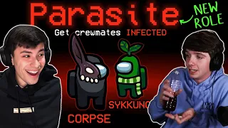 Corpse & Sykkuno Plays New PARASITE Role in Among Us w/ George, Karl Jacobs, BadBoyHalo & More