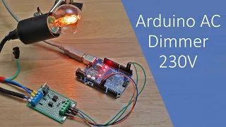 Selbstgebauter Arduino Dimmer für 230 Volt | Phasenanschnitt und Nulldurchgang beim Wechselstrom