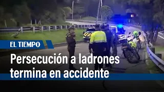 Persecución de ladrones en Chapinero dejó a dos policías en el hospital | El Tiempo