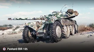 Panhard EBR 105 | Мастер на карте Затерянный город