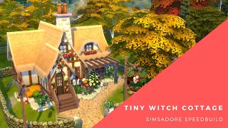 No CC - 🧙‍♀️ Tiny Witch cottage 🧙‍♀️ - The Sims 4 - Speedbuild