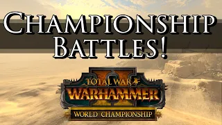 First Stage CHAMPIONSHIP Battles! - Warhammer World Championship