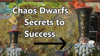 Chaos Dwarfs Secrets to Success - Best Tips and Tricks (Total War: Warhammer 3)