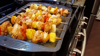 Chicken Kabobs in the Oven in 30 Minutes