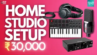 Home Studio Setup | 30k INR | Hindi | Gear Talk With Darshit