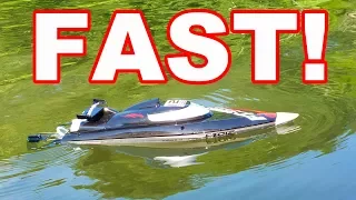 BRUSHLESS Fast Self Righting RC Boat - FeiLun FT012 Speed Racing Boat - TheRcSaylors