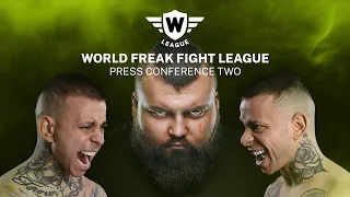 World Freak Fight League 1 - Press Conference Two