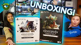 THEY'RE HUGE! | UNBOXING the Horizon Forbidden West Regalla and Collector's PS5 Editions!