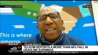 Telkom results | Telkom reports a more than 66% fall in headline earnings