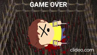 South Park Fighter - Jimmy Valmer Game Over