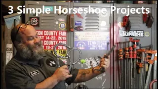 3 Simple Horseshoe Projects