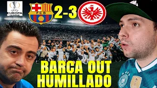 HINCHA DEL REAL MADRID REACCIONA AL BARCELONA 2 - 3 VS EINTRATCHT DE FRANKFURT | RIDICULO HISTÓRICO