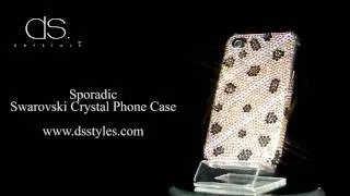 DSstyles Sporadic Swarovski Crystal iPhone 4/4S Case