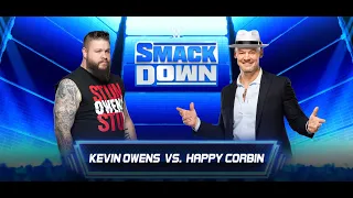 FULL MATCH: Kevin Owens vs Happy Corbin - SmackDown: WWE 2k22