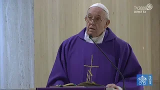 Papa Francesco, omelia a Santa Marta del 30 marzo 2020