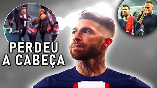 REVOLTADO! - S.RAMOS ATACA FOTÓGRAFO e OLHA a REAÇÃO de MESSI e NEYMAR!