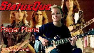 Status Quo- Paper Plane cover