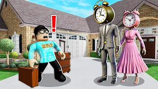 Adopted By CLOCKMAN Family! (Roblox)