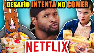 Trata De No Comer - Netflix (Money Heist, Squid Game, Stranger Things) | People Vs Food En Español