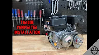 How to Install Torque Converter on Predator 212cc Go kart engine