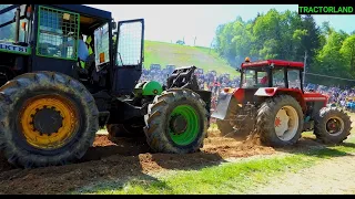 !! ZETOR RACE IN THE MUD !! TUG OF WAR !! TRACTOR SHOW ZDĚCHOV 2024