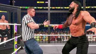 Referee Special Elimination Chamber Before WWE 2K24 & Wrestlemania 40