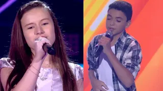 👉As MELHORES AUDIÇÕES do SERTANEJO no The Voice Kids Brasil - Só SUCESSOS