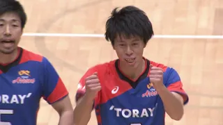 【Vリーグ公式】2020/11/14ハイライト #東レアローズ vs #大分三好ヴァイセアドラー