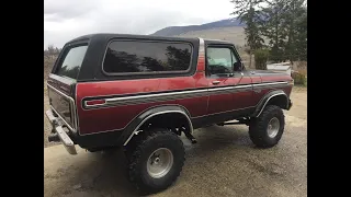 1979 Bronco C6 transmission install