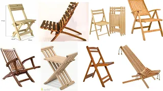 Creative Wooden folding chair design ideas/ Build DIY Wood folding chair/ folding chair ideas